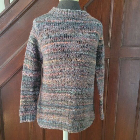 Cristina Gavioli Wool-Blend Multicolor Knit Sweater - Womens M - Picture 1 of 5
